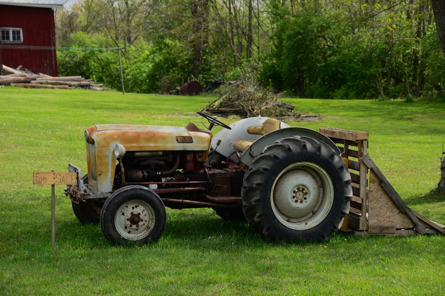 vintage tractor auction