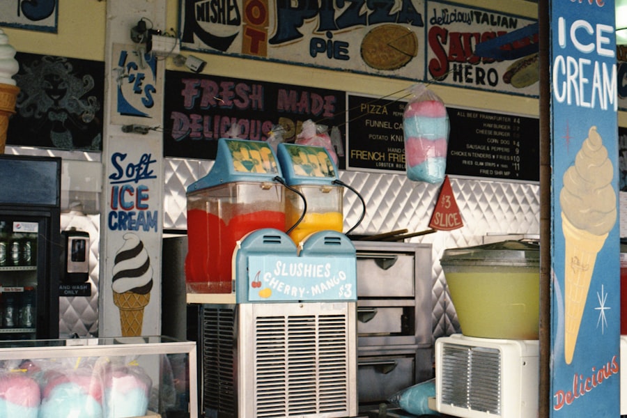soft serve icecream machine