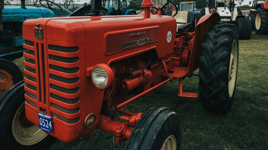 vintage tractor auction
