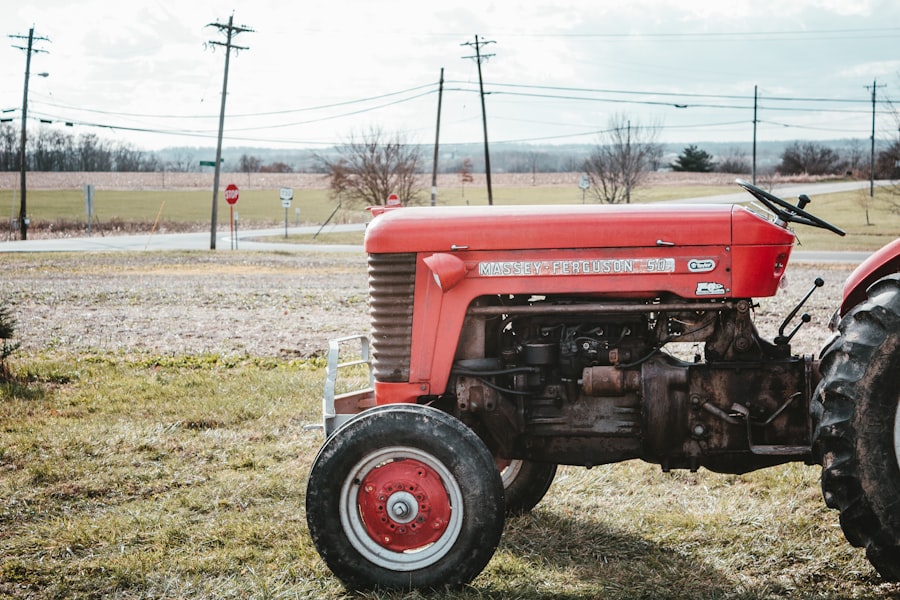 Photo vintage tractors for sale