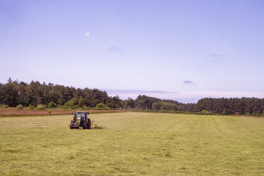 Photo agriculture machinery