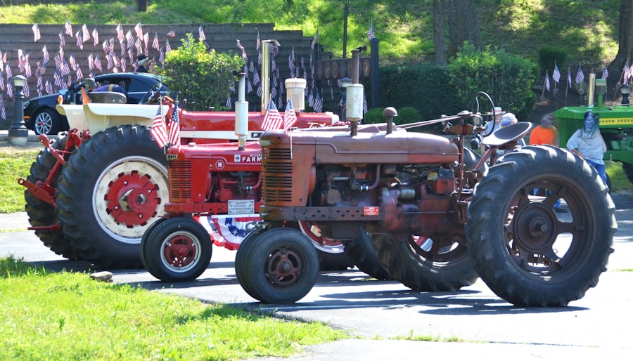 Photo tractor auction