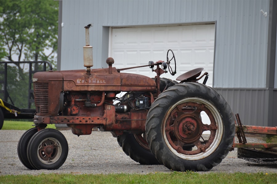 Photo tractor auction