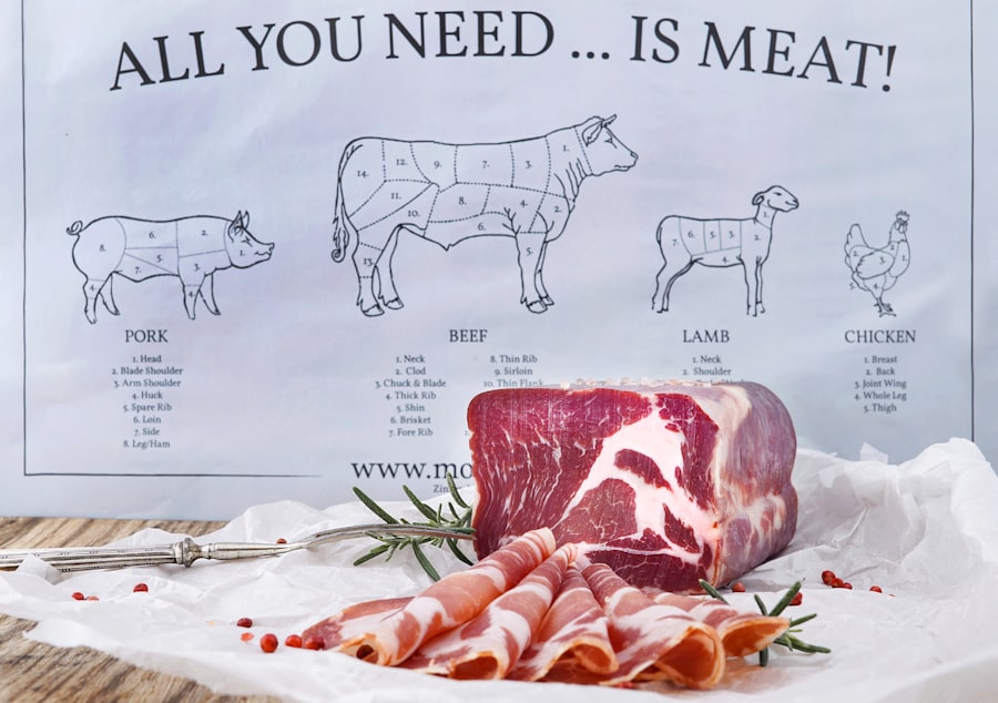 Photo meat cutting machine commercial