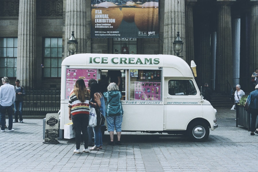 Photo ice cream machine