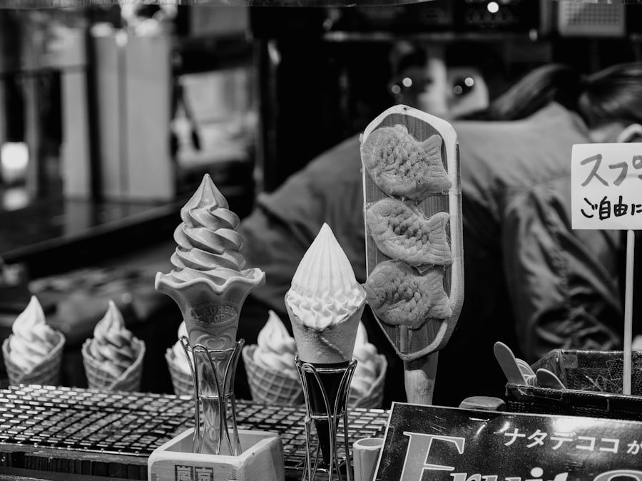 Photo ice cream churner