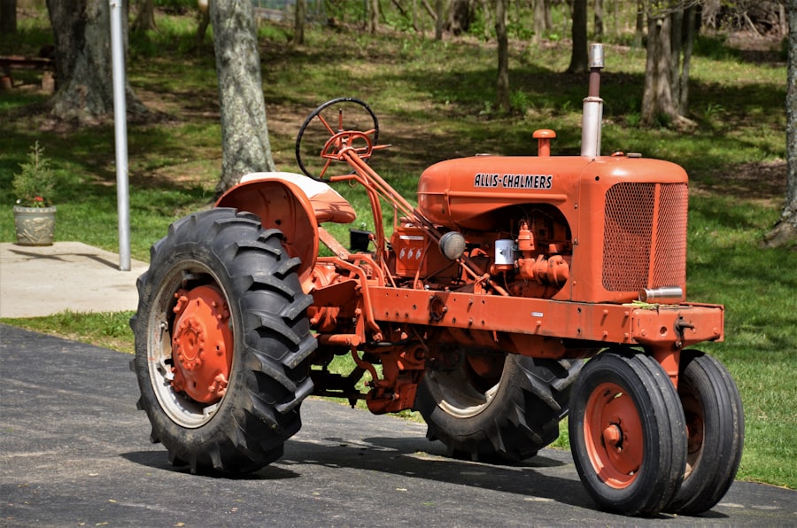 Photo tractor auction