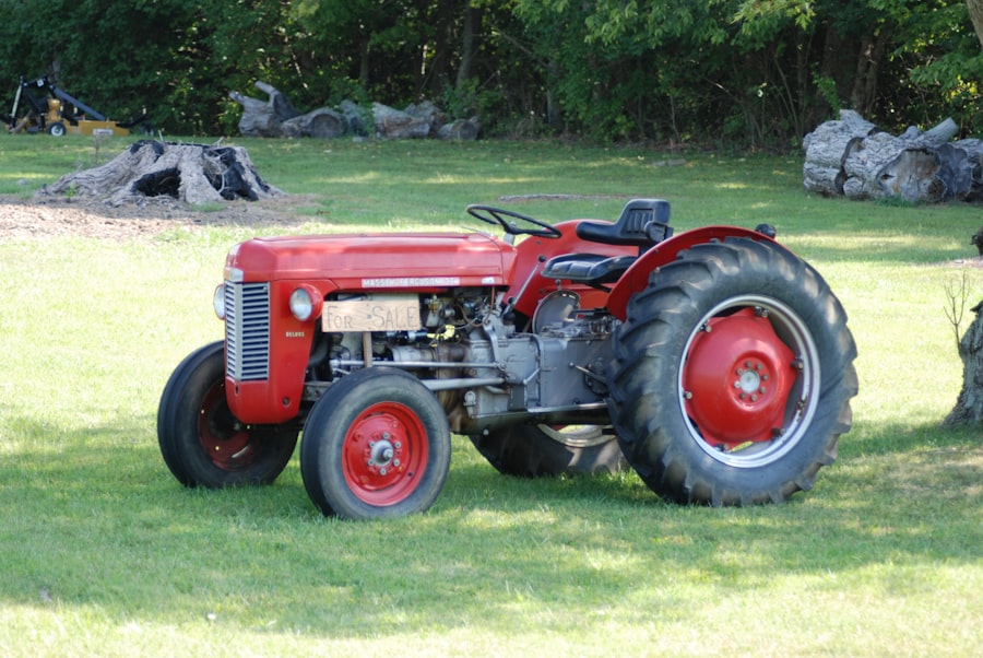 Photo tractor auction