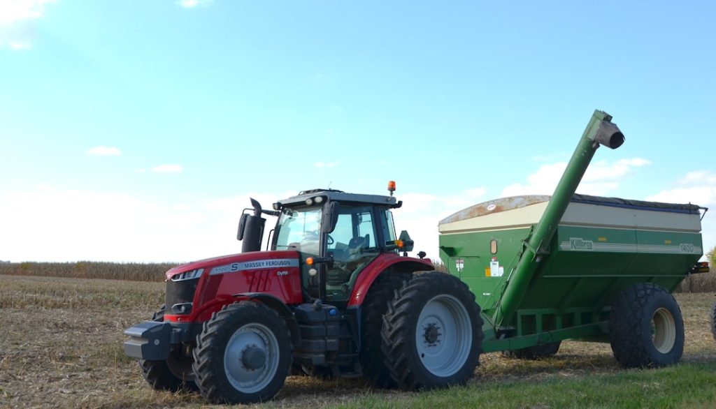 Photo agricultural equipment machinery